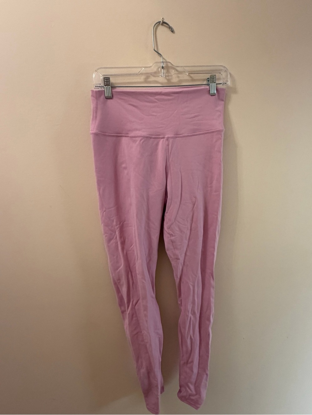 Pink size large alo leggings